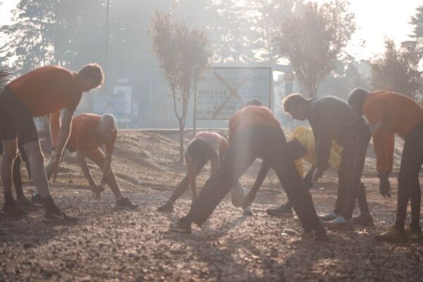 Stretching Iten Runners