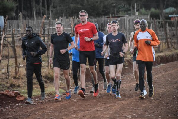 Runing with Kenyan Coach
