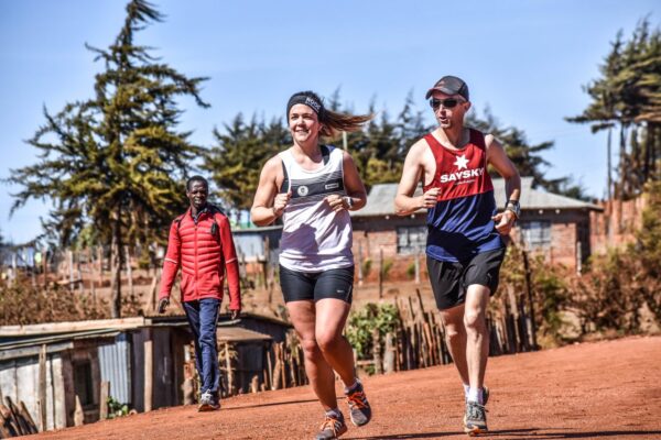 Coach Hugo Running in Kenya