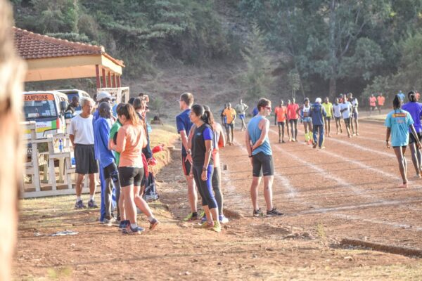 A busy Tamback Track, near Iten