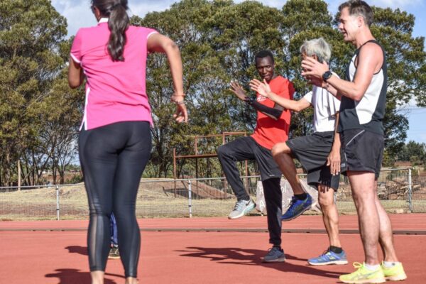 Running Drills in Kenya