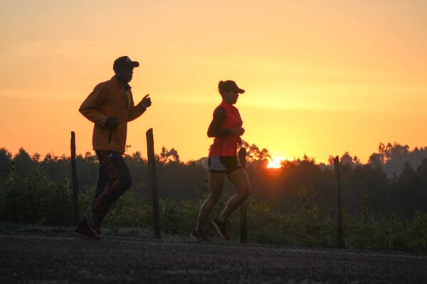 Morning run in Iten