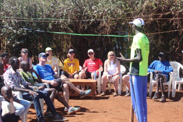 Meeting local Kenyan Runners in Iten