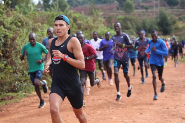 Running in the Iten Fartlek