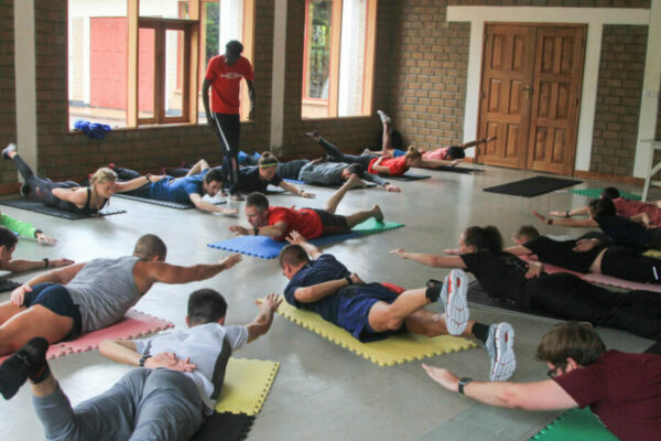 core class for runners during KE camp
