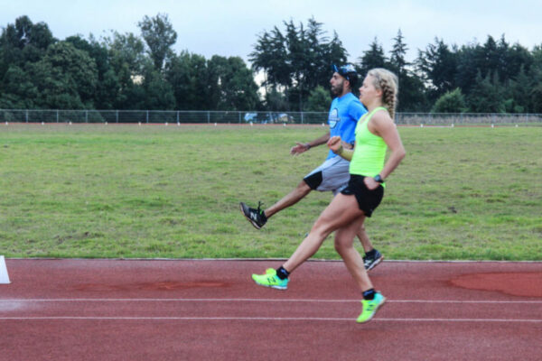 running drills in Kenya