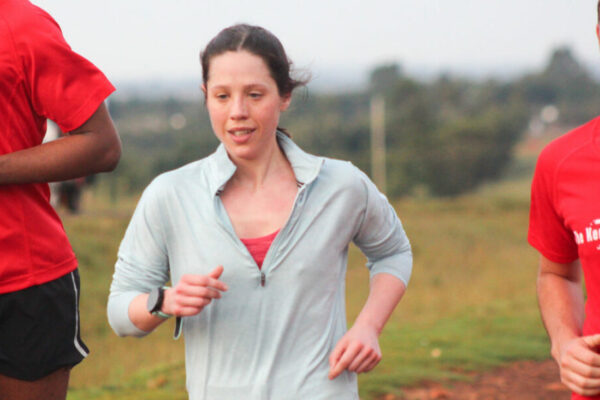 KE guest Amy running in Iten