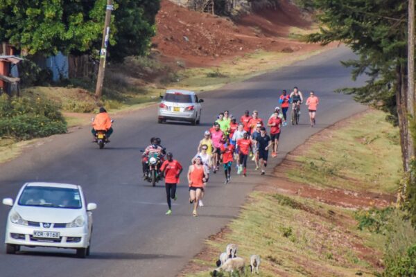 group run in Iten