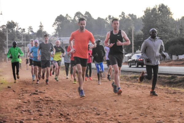 Running in Iten, Kenya