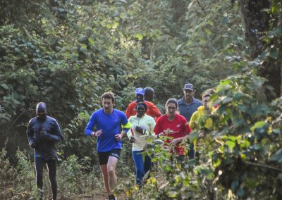 Long run in Singore Forest in Iten
