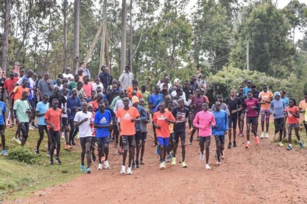 Kenyan Fartlek session