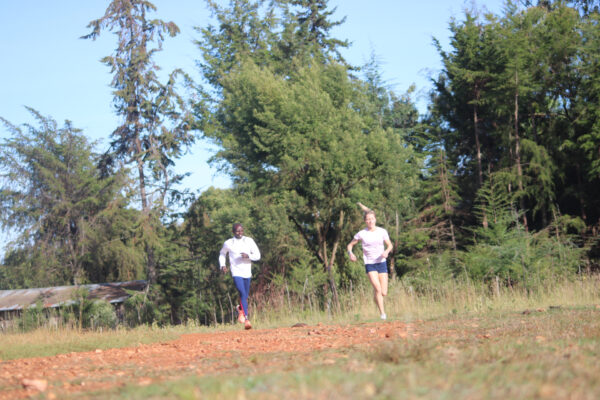 Running in Kenya