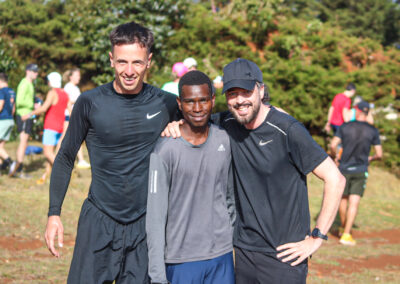 Post track session in Iten