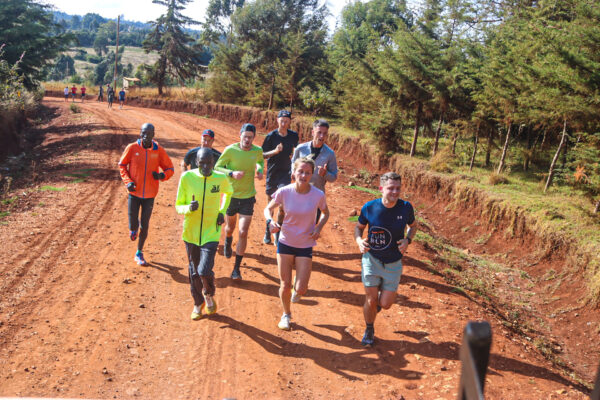 Group Run in Iten Kenya
