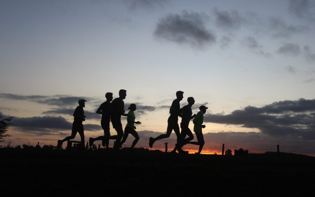 Running in Iten at Sunrise