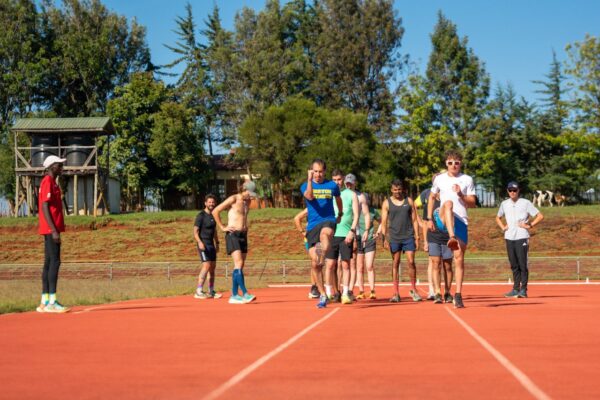 Drills session at the track