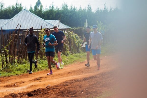 Easy run on trails