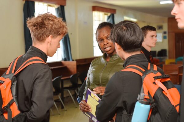 Visiting St Patrick's High School in Iten